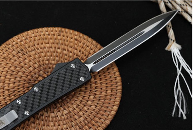 Micro-Technology Saint Ant II (Black Handle Black Blade)