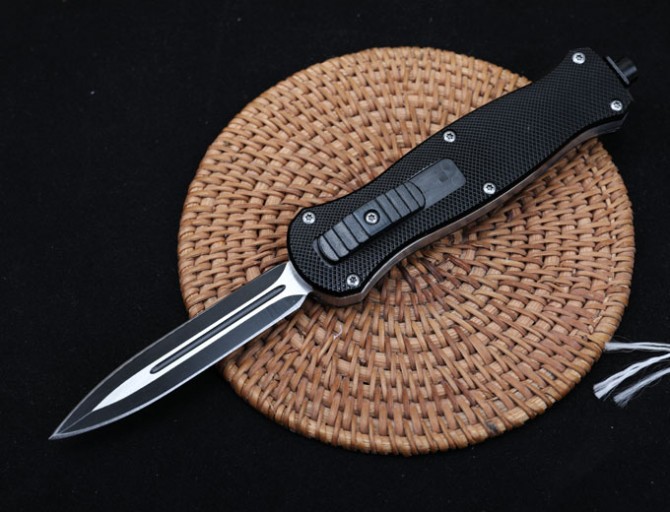 Butterfly 3300 straight jump knife {steel+aluminum handle}