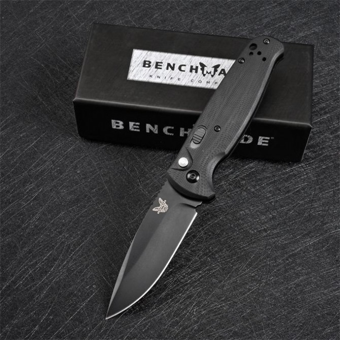 Butterfly Benchmade4300 side jump knife with safety lock