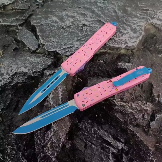 Microtech TU85 Donut Jump Knife