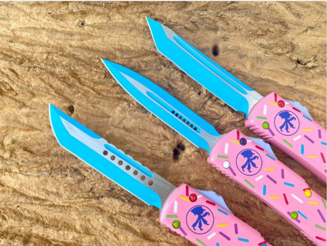 Microtech TU85 Donut Jump Knife