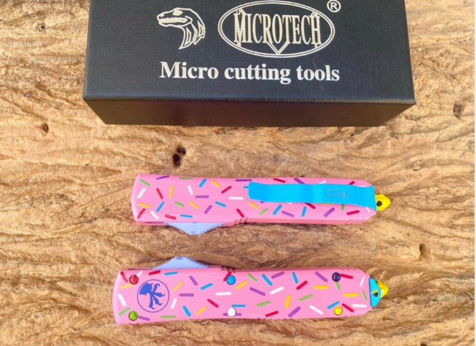 Microtech TU85 Donut Jump Knife