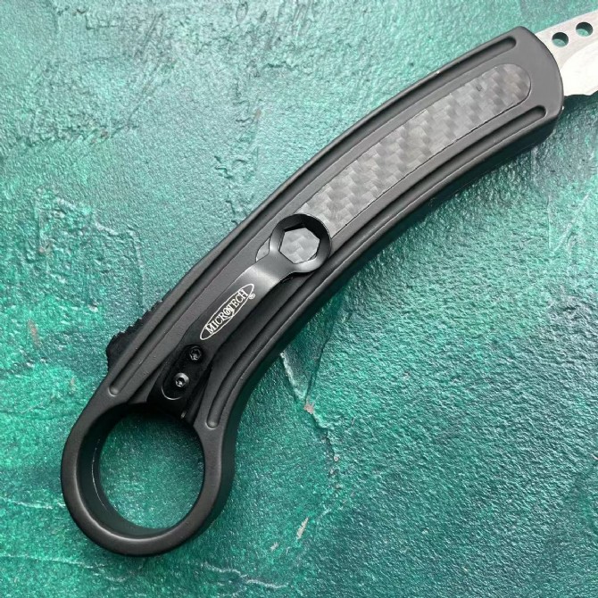 Raptor Claw - Straight Out (Mirror Light) Black Handle