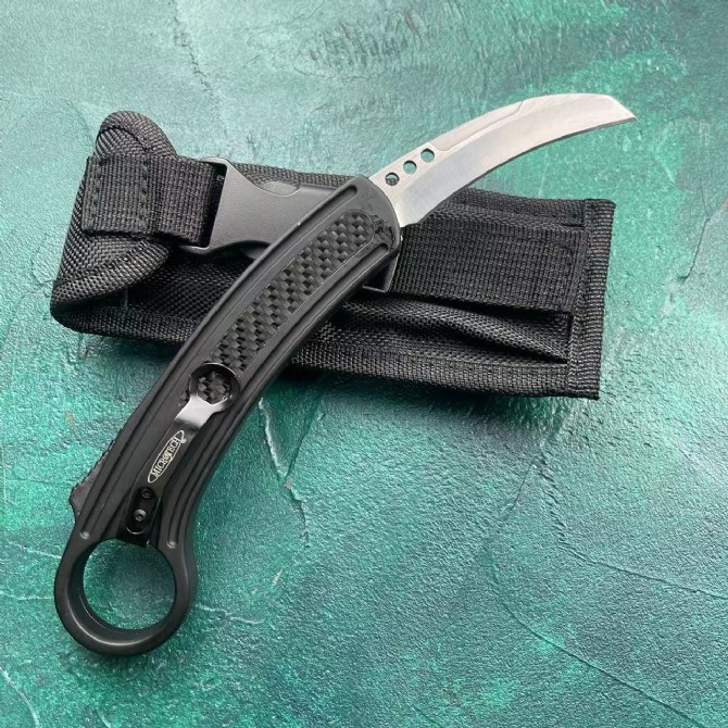 Raptor Claw - Straight Out (Mirror Light) Black Handle