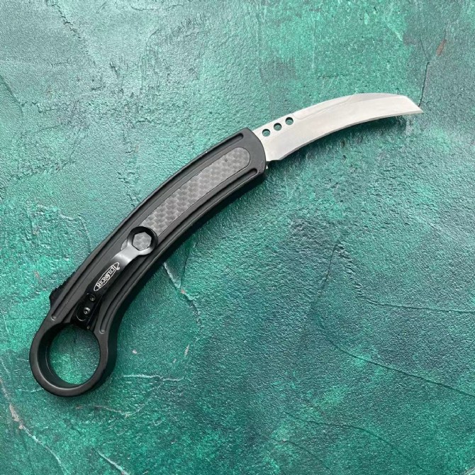 Raptor Claw - Straight Out (Mirror Light) Black Handle