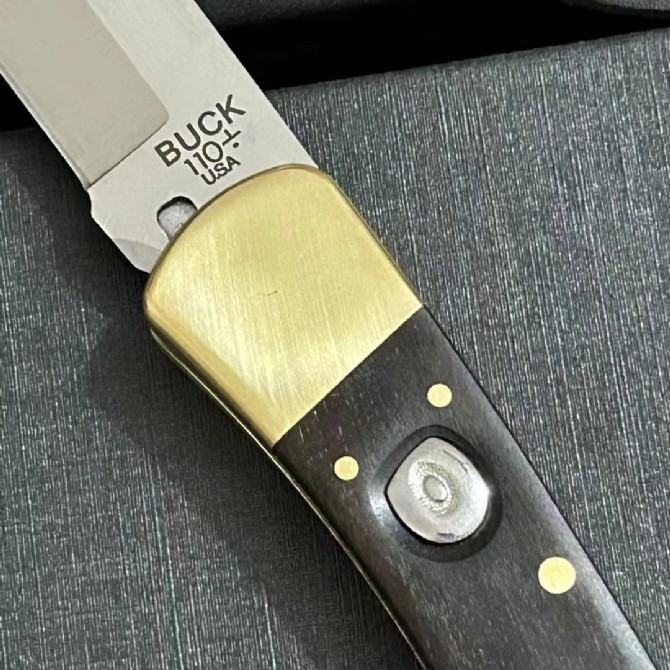 Classic Buck 110 Side Jump Knife