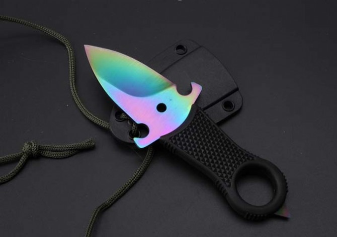 war Wolf war wolf hand stab neck knife