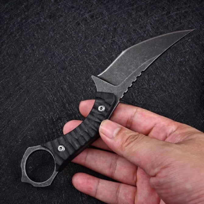 Brontosaurus D2 Steel Tactical Knife