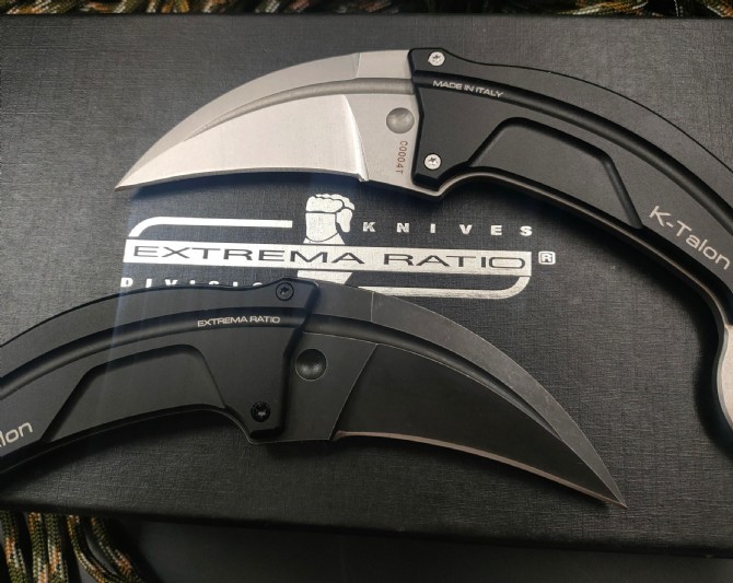 Extreme forceExtrema ratio k-Talon 006 claw knife