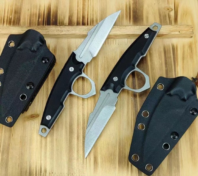 New [Athlon] Self-Defense Tactical Ring Knife