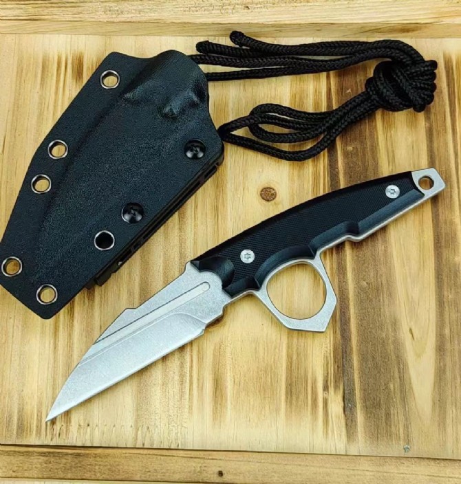 New [Athlon] Self-Defense Tactical Ring Knife