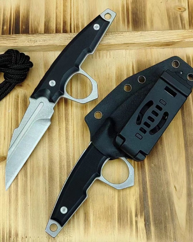 New [Athlon] Self-Defense Tactical Ring Knife