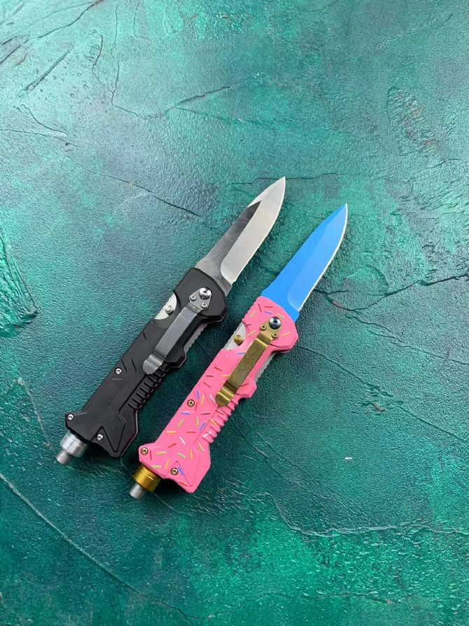 2024 latest multifunctional 868 folding knife (side jump)