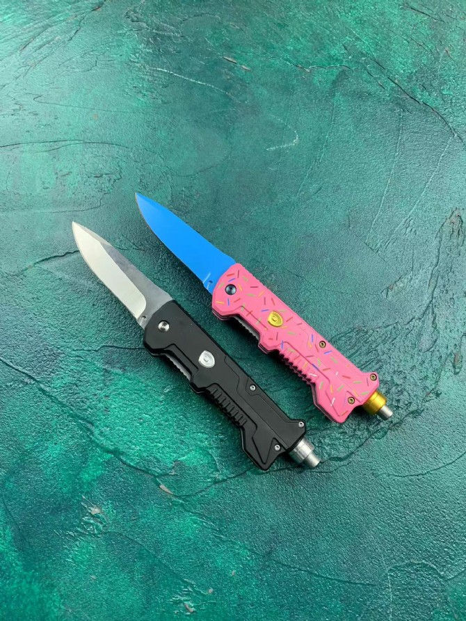 2024 latest multifunctional 868 folding knife (side jump)