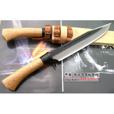 Outdoor boutique-Guan Kanchan CW-5 exercise hunting knife black forged