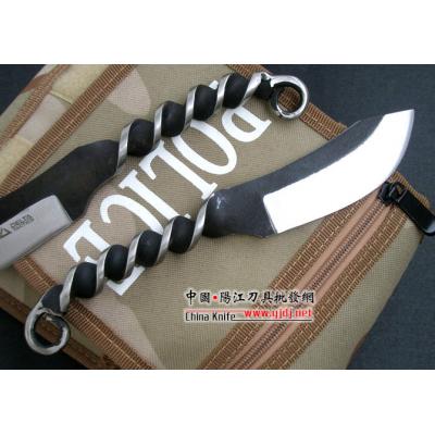 Unique and wild handmade twist knife-Type 02