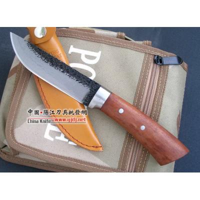 Thousand-layer pattern steel--Guan Kanchan TS-61 handmade hunting knife