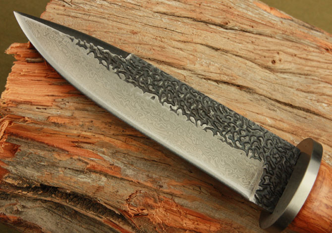 Thousand-layer steel—Flower nail bamboo straight knife