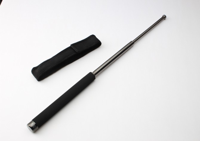 Fine imitation American ASP swing stick black titanium 25 inch hard chrome version