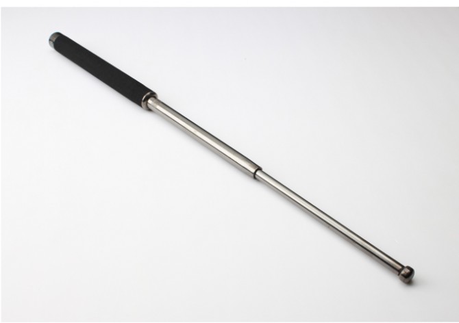 Fine imitation American ASP swing stick black titanium 25 inch hard chrome version