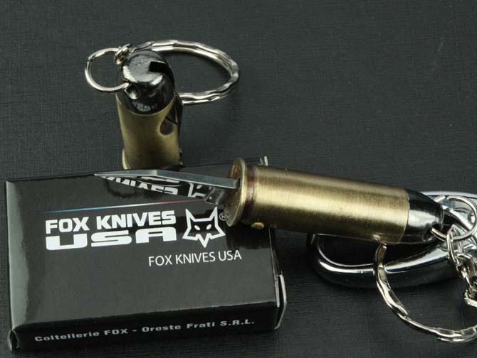 Fox—Pistol Bullet Key Knife