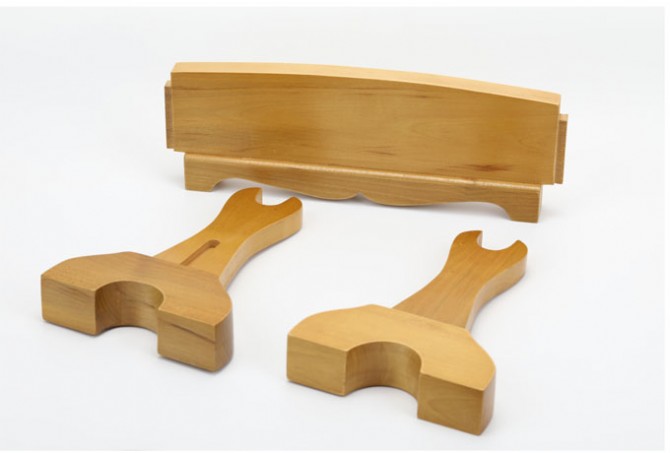 Solid Wood Town House Knife Holder Town House (No. 1)