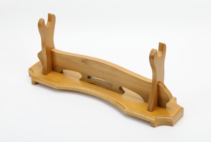 Solid Wood Town House Knife Holder Town House (No. 2)