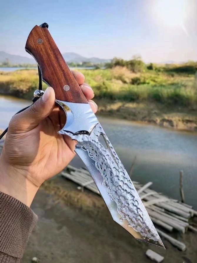 [Tianyi] Damascus Steel Gaming Knife