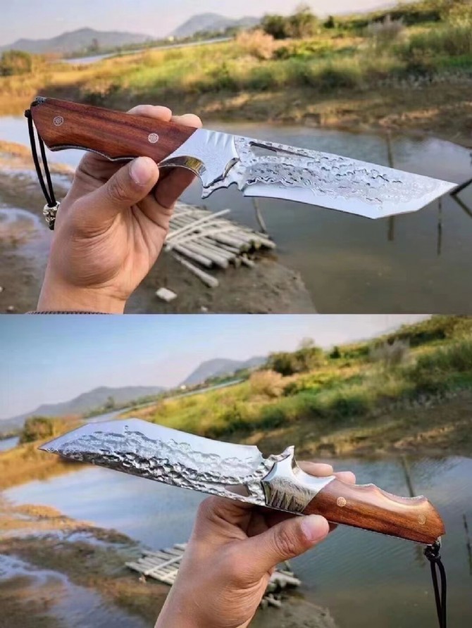 [Tianyi] Damascus Steel Gaming Knife