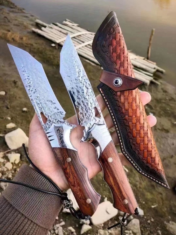 [Tianyi] Damascus Steel Gaming Knife