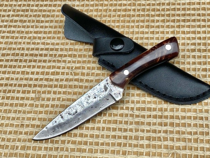 Little Butcher - Damascus Mini Dagger