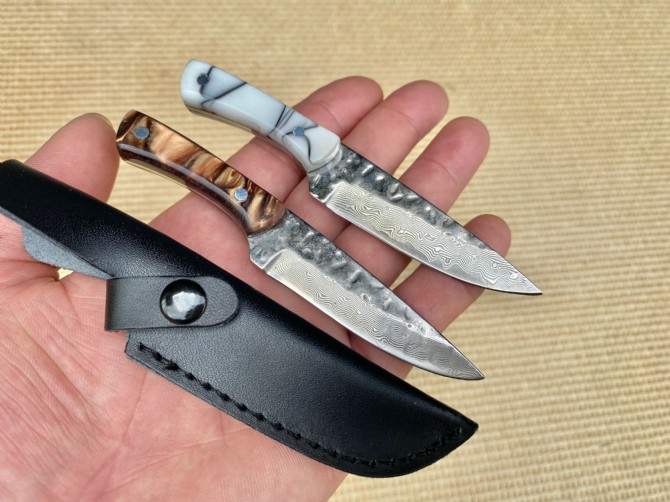 Little Butcher - Damascus Mini Dagger