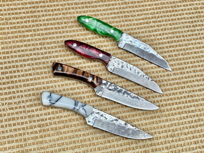 Little Butcher - Damascus Mini Dagger