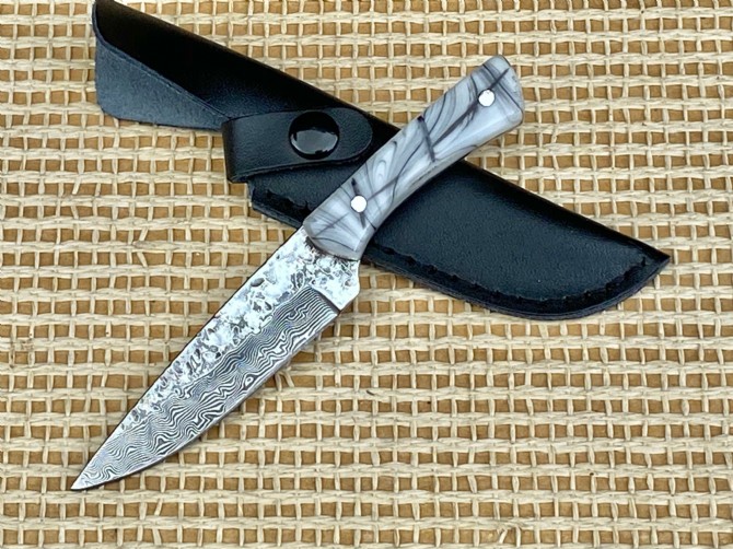 Little Butcher - Damascus Mini Dagger