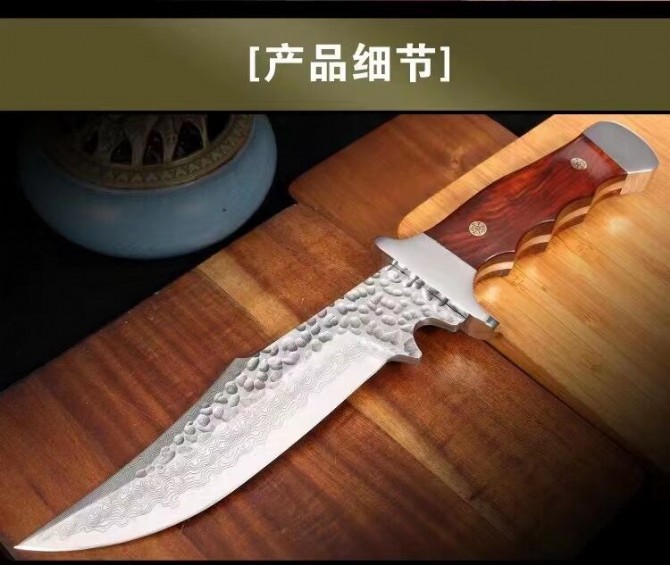 Upgraded version of Malaysia Tiger Wing fixed knife