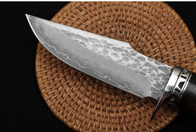 Cold Light Hunting Knife - Damascus Handmade Knife