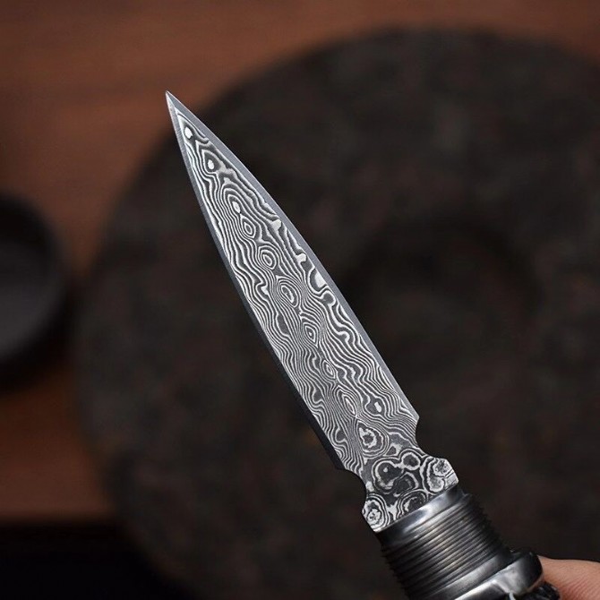 Damascus Steel Demon Sword