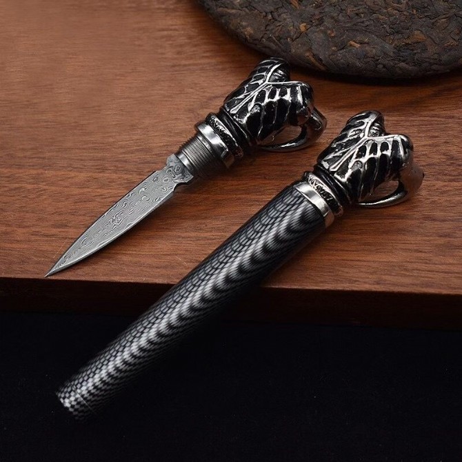 Damascus Steel Demon Sword