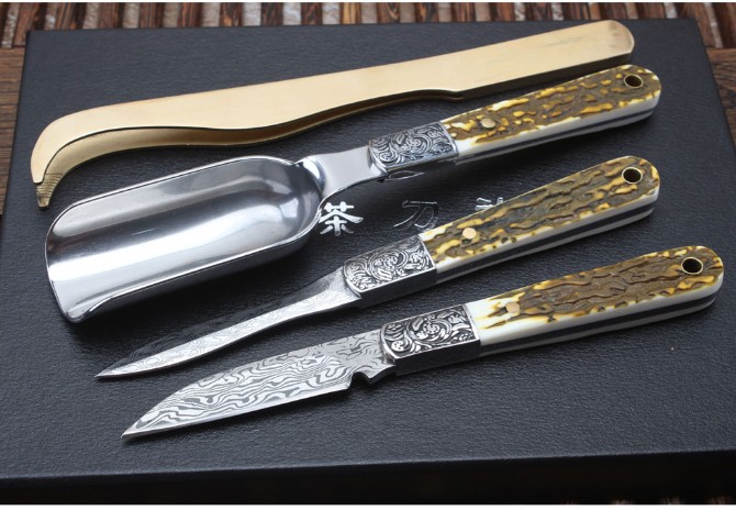 Premium tea knife gift box (set of four)