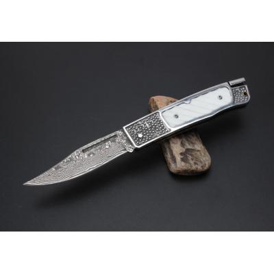 Damascus steel - Solo folding knife