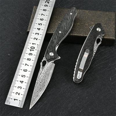 VG10 Damascus-Haima Folding Knife