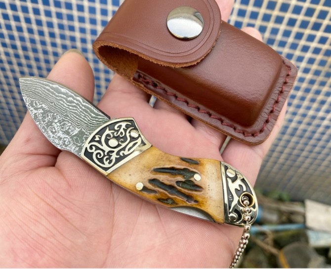 Camel Bone - Malaysia Folding Knife