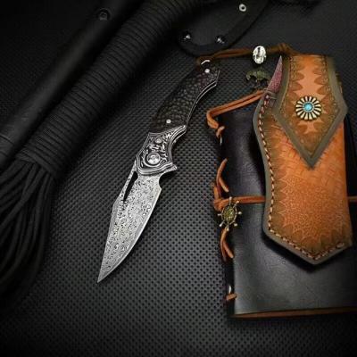 [Canglong] VG10 steel core Damascus export version