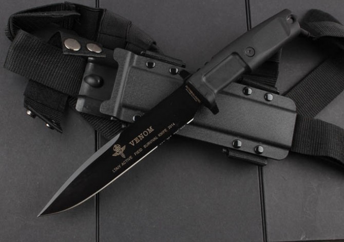 Italian Extreme Force Venom Bowie Fighting Knife-Honor Edition